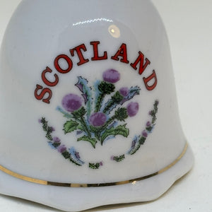 Vintage China Bell Souvenir of Scotland