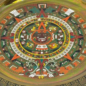 Hand Decorated Mexican Plate