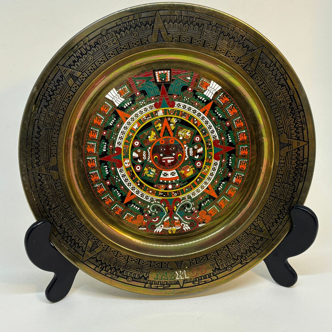 Hand Decorated Mexican Plate
