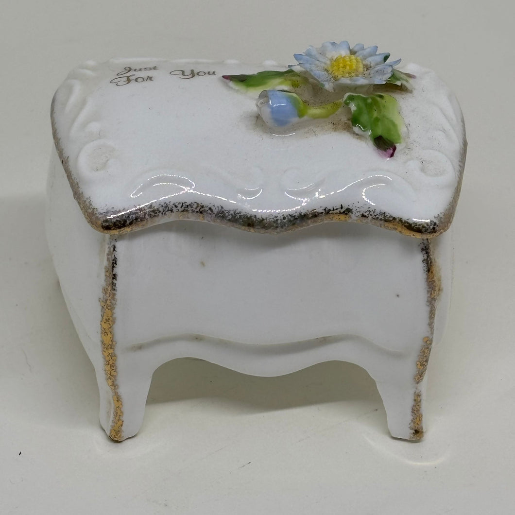 Flower Trinket Box Just For You The Leonardo Collection