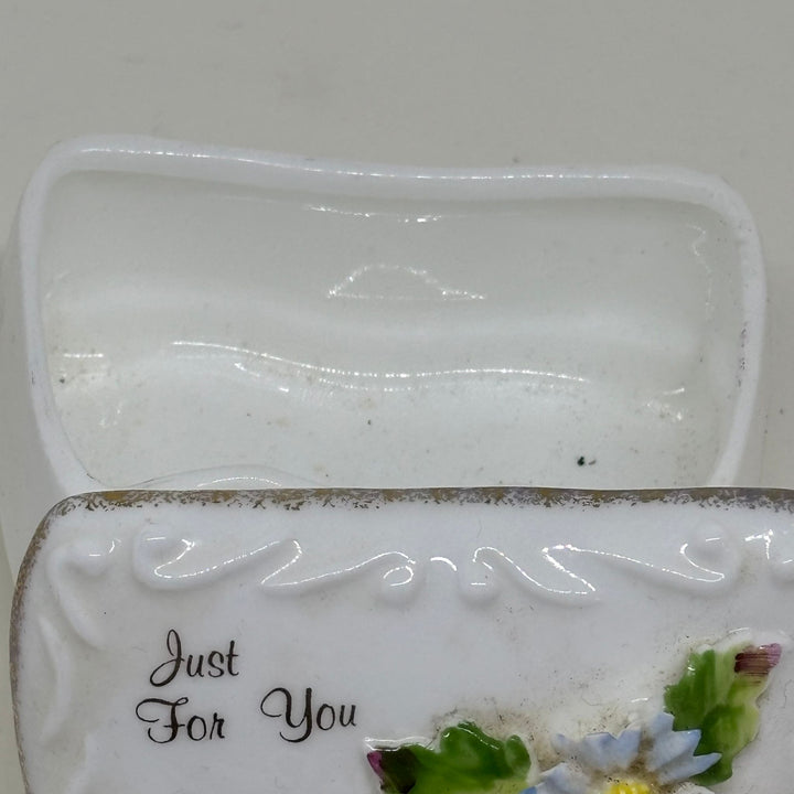 Flower Trinket Box Just For You The Leonardo Collection