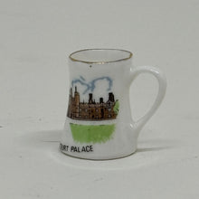 Load image into Gallery viewer, Miniature Vintage Tankard Souvenir of Hampton Court Palace by Jean Manson
