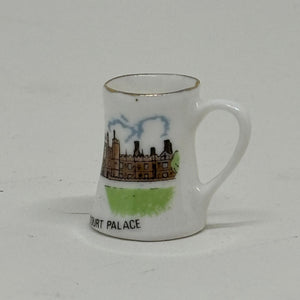 Miniature Vintage Tankard Souvenir of Hampton Court Palace by Jean Manson