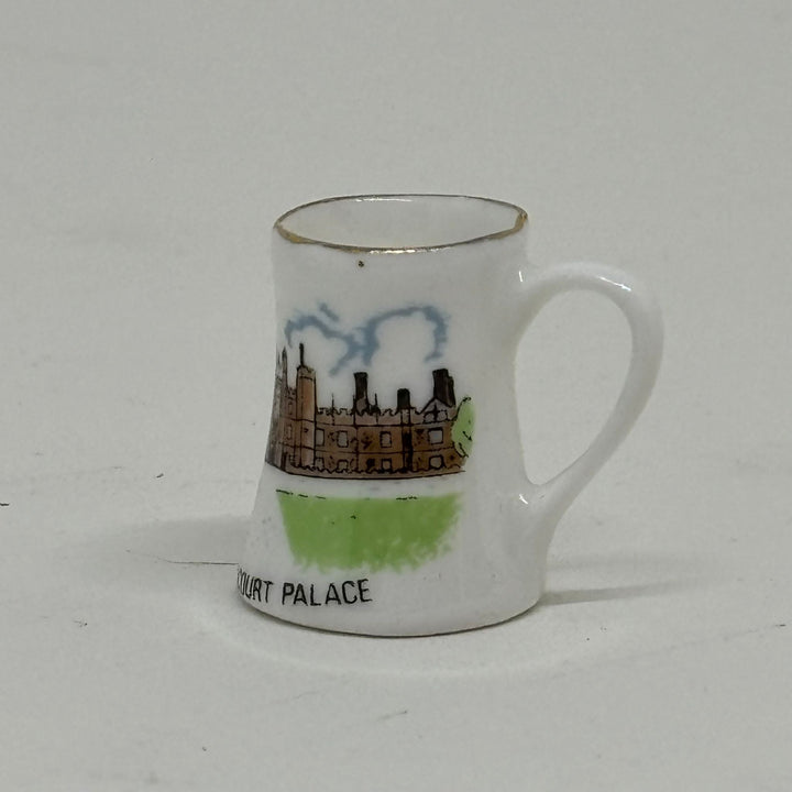 Miniature Vintage Tankard Souvenir of Hampton Court Palace by Jean Manson