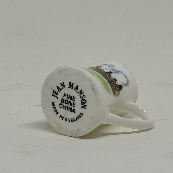 Miniature Vintage Tankard Souvenir of Hampton Court Palace by Jean Manson