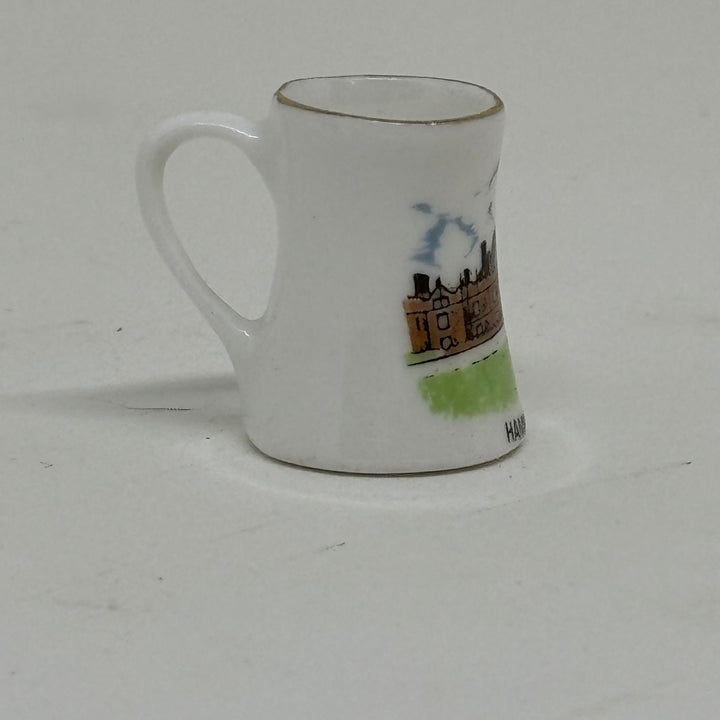 Miniature Vintage Tankard Souvenir of Hampton Court Palace by Jean Manson