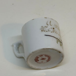 Miniature Mug Souvenir of Weston-Super-Mare