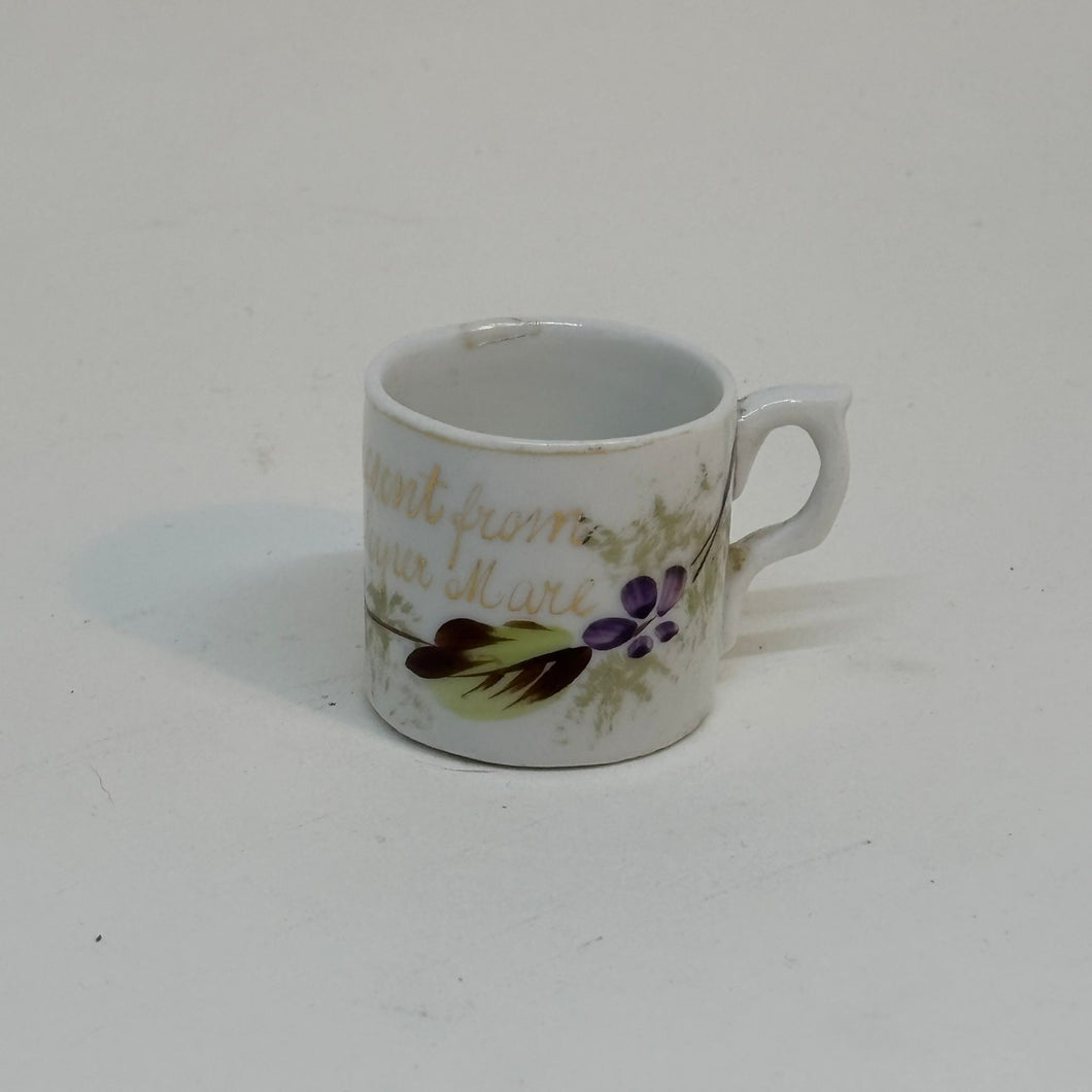 Miniature Mug Souvenir of Weston-Super-Mare