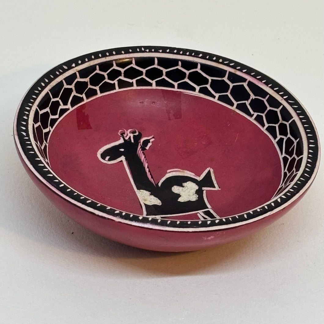 Handmade Andean Style Llama Trinket Dish