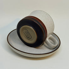 Load image into Gallery viewer, Vintage Denby Potter's Wheel Red Rust Cup &amp; Saucer