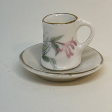 Load image into Gallery viewer, Vintage Miniature Mug &amp; Saucer Fine Bone China