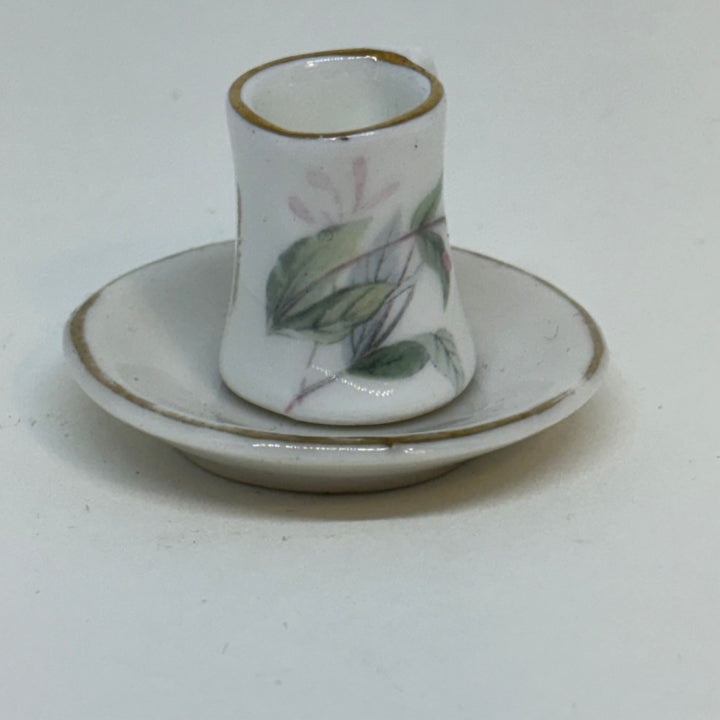 Vintage Miniature Mug & Saucer Fine Bone China