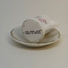 Load image into Gallery viewer, Vintage Miniature Mug &amp; Saucer Fine Bone China
