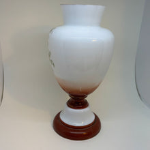 Load image into Gallery viewer, Delicate Eggshell Porcelain Vintage Hand Painted Vase