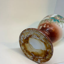 Load image into Gallery viewer, Delicate Eggshell Porcelain Vintage Hand Painted Vase