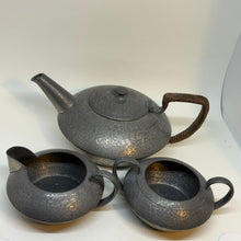 Load image into Gallery viewer, Vintage Pewter Tea Set by Tudric Pewter Ware