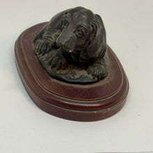 Load image into Gallery viewer, Vintage Anglebury Crafts Bassett Hound Paperweight