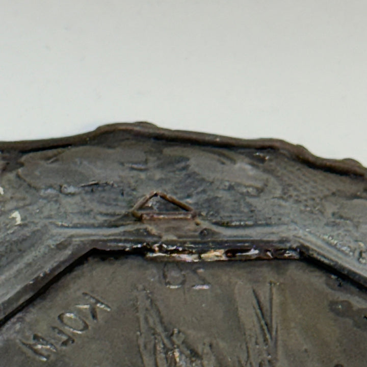 Vintage German Brass Wall Plate Cologne Cathedral (Kölner Dom)
