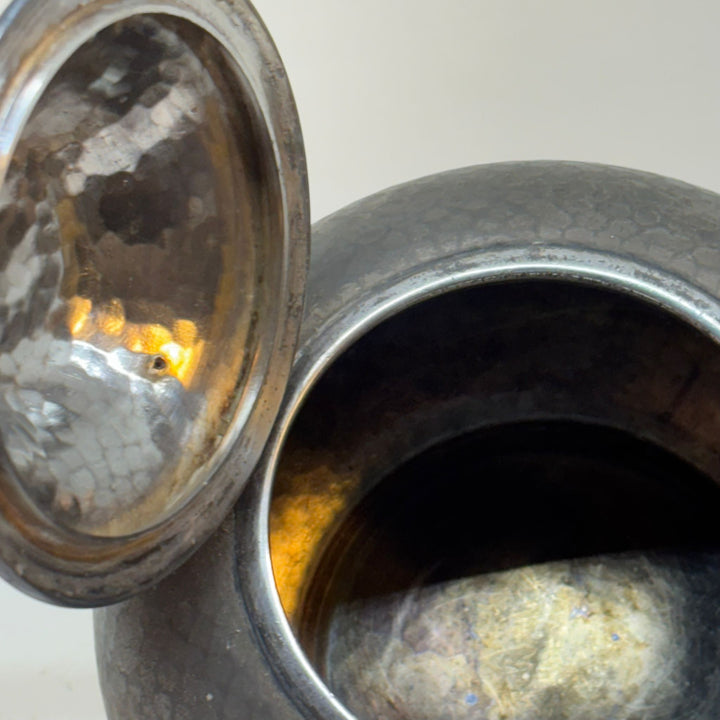 Pewter Teapot & Sugar Bowl Set The Alexander Clark Company