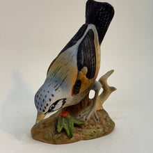 Load image into Gallery viewer, Vintage Hand Painted Fieldfare Bisque Porcelain Figurine