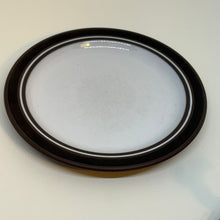 Load image into Gallery viewer, Vintage HORNSEA Contrast Brown &amp; White Dessert or Tea Plate
