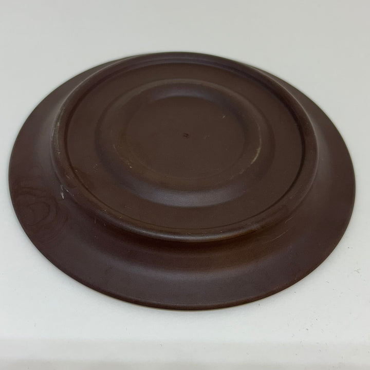 Vintage Hornsea Style Contrast Brown & White Spare or Replacement Saucer