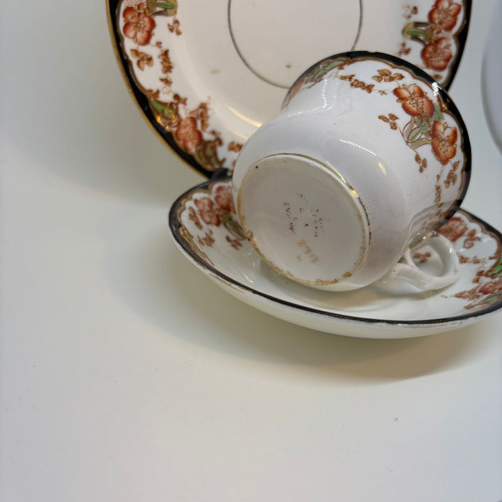 Vintage Stanley China Calais Teacup Saucer & Plate Trio