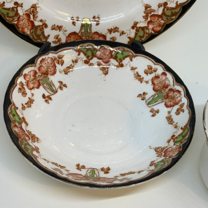 Vintage Stanley China Calais Teacup Saucer & Plate Trio