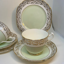Load image into Gallery viewer, Pair of Vintage Royal Crown Pottery Bone China Tea Trios