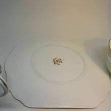 Load image into Gallery viewer, Vintage Royal Crown Pottery Bone China Creamer, Sugar Bowl &amp; Plate Set