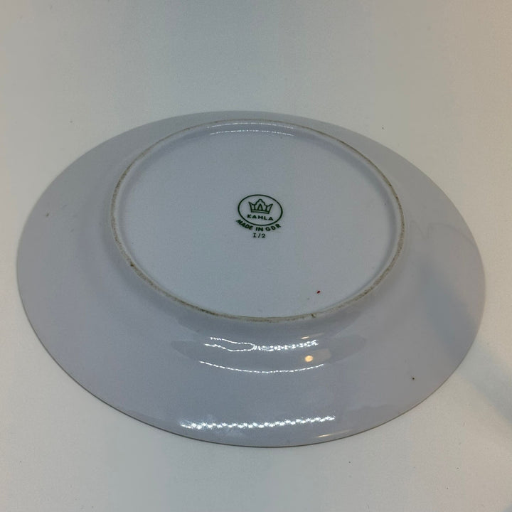 Vintage Floral East German Dessert or Bread Plate