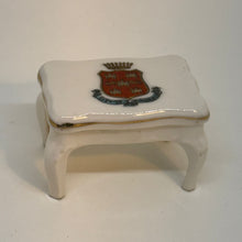 Load image into Gallery viewer, Vintage Gemma Crested Ware TABLE Souvenir of WINCHESTER