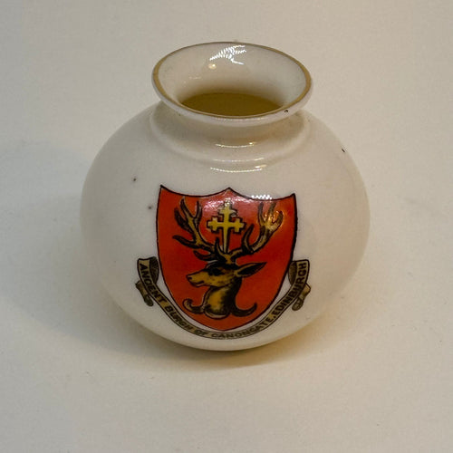 Vintage WH GOSS Miniature VASE Souvenir of CANONGATE EDINBURGH