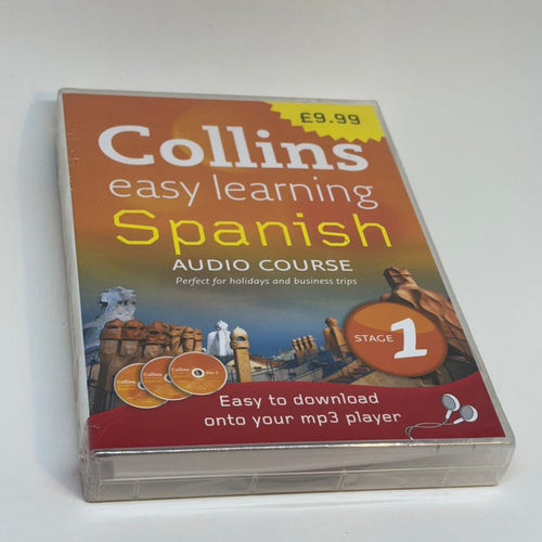 Unopened Collins Easy Learning Spanish Audio Course Stage One