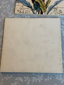 Reproduction Stovax Plant & Urn Fireplace Tile Individual Set