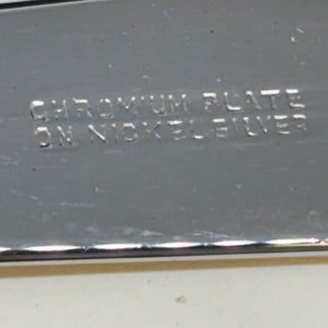 Boxed Set of Three Pairs of Vintage Fish Cutlery Chronium Plate
