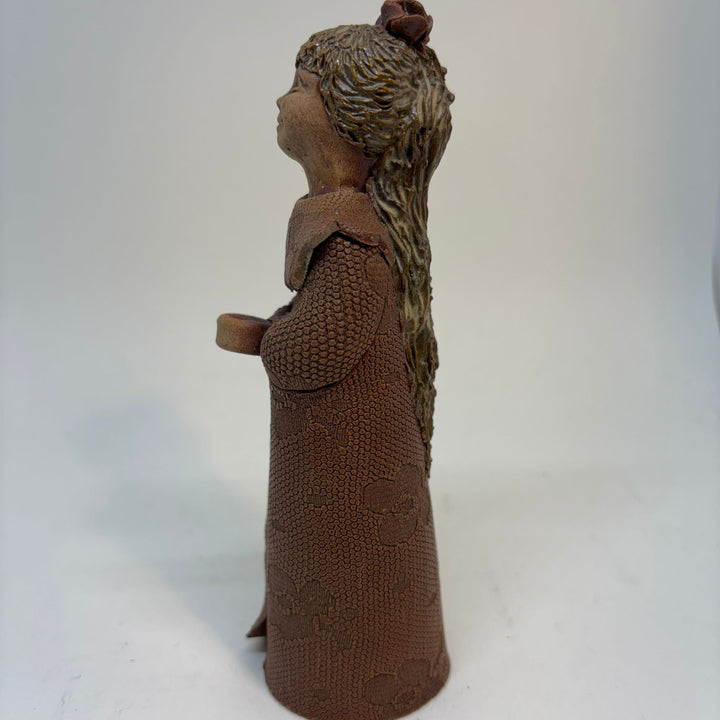 Windridge House Studio Pottery Figurine of a Girl Made in Canada