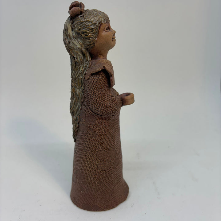 Windridge House Studio Pottery Figurine of a Girl Made in Canada