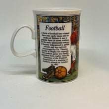 Load image into Gallery viewer, Vintage Dunoon Stoneware Football Mug