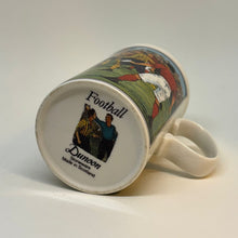 Load image into Gallery viewer, Vintage Dunoon Stoneware Football Mug
