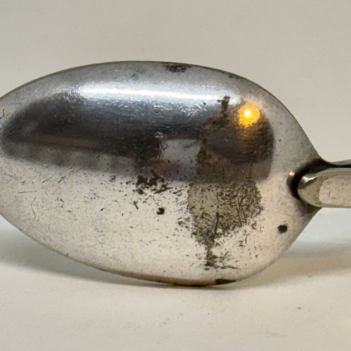 Vintage Baby Christening Silver Plated Spoon