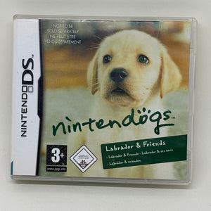Nintendogs Labrador & Friends Nintendo DS Game with Box & Manual