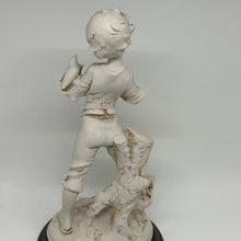 Load image into Gallery viewer, Vintage Fiorella Boy with Birds Nest Italian Figurine