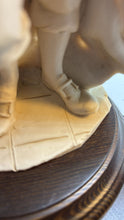 Load image into Gallery viewer, Vintage Fiorella Pointing Student Boy with Chair Italian Figurine