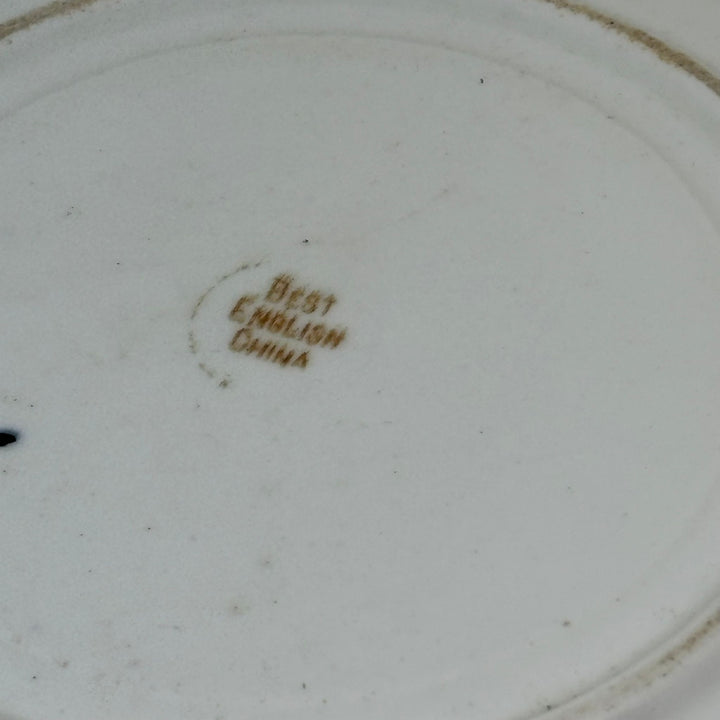 Vintage Bone China Imari Dinner Plate Best English China