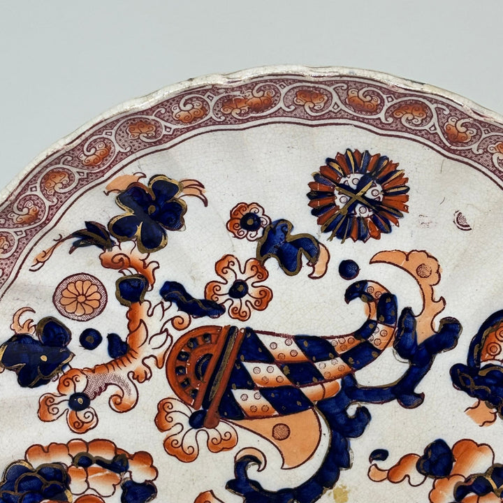Antique S.F. & Co Imari Dinner Plate India