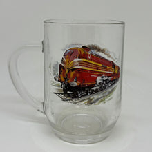 Load image into Gallery viewer, Vintage Glass Tankard Derick Brown Locomotive
