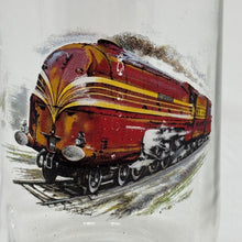 Load image into Gallery viewer, Vintage Glass Tankard Derick Brown Locomotive