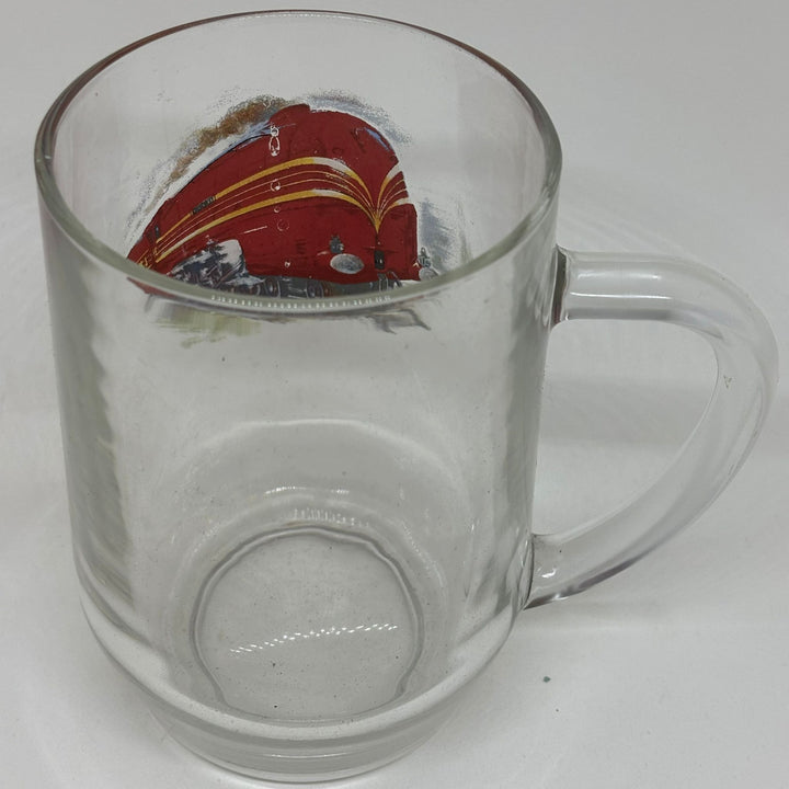 Vintage Glass Tankard Derick Brown Locomotive