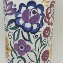 Load image into Gallery viewer, Vintage Poole Pottery Hand Painted Vase 8.5"